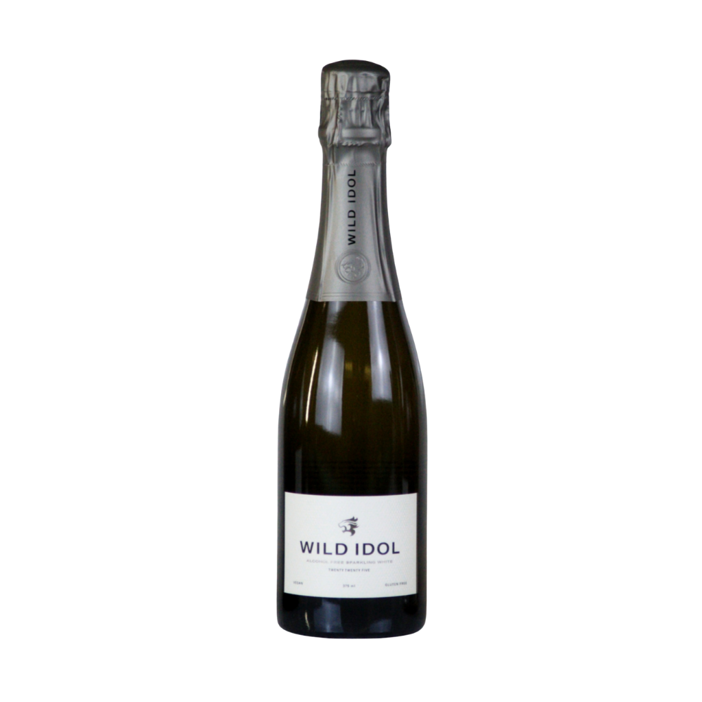 Wild Idol 0.0% alcohol free sparkling white wine in a 37.5cl bottle