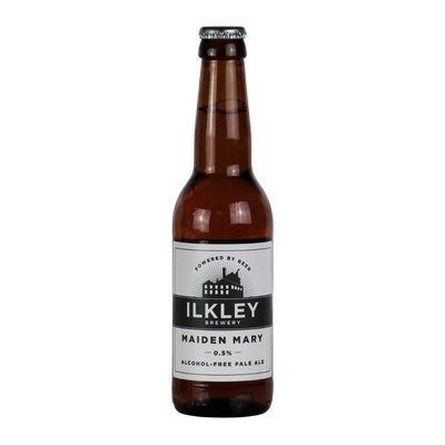 Ilkley Brewery Maiden Mary alcohol free pale ale in a 330ml bottle