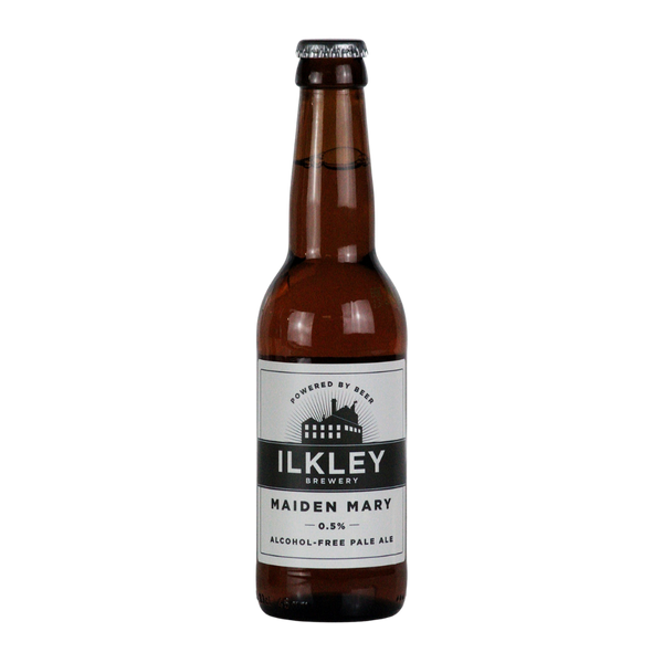 Ilkley Brewery Maiden Mary alcohol free pale ale in a 330ml bottle